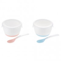 Richell Baby Food Cup with Lid and Spoon 